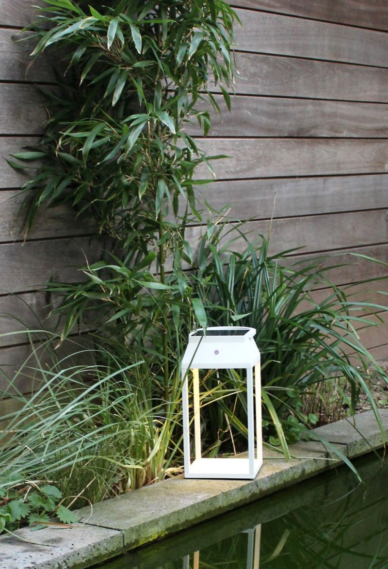 Illuminated Elegance Louis 36 Solar lantern White