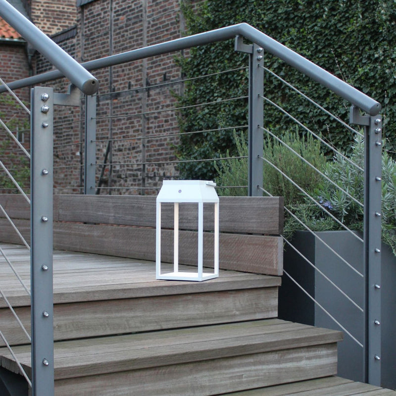 Illuminated Elegance Louis 36 Solar lantern White