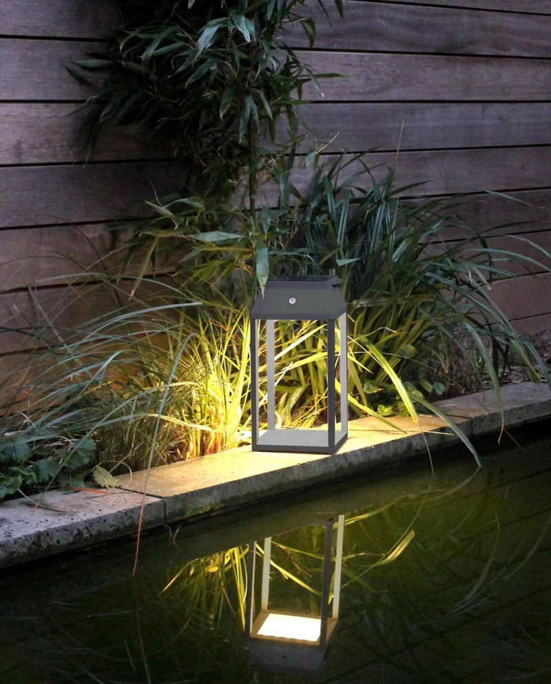 Illuminated Elegance Louis 36 Solar lantern Anthracite