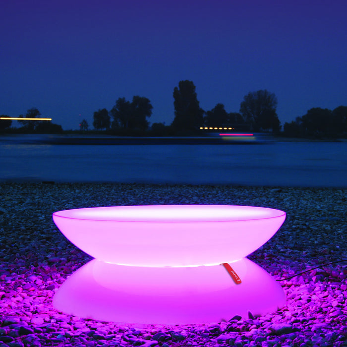 Illuminated Elegance lounge table LED Accu Indoor / Outdoor- Ø 84 x 34cm