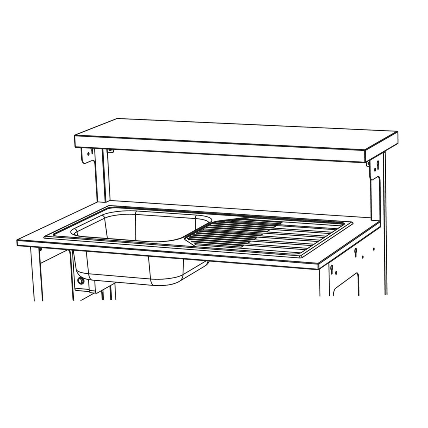 Bar Element Iluminated / Counter LED - Complete Set 5