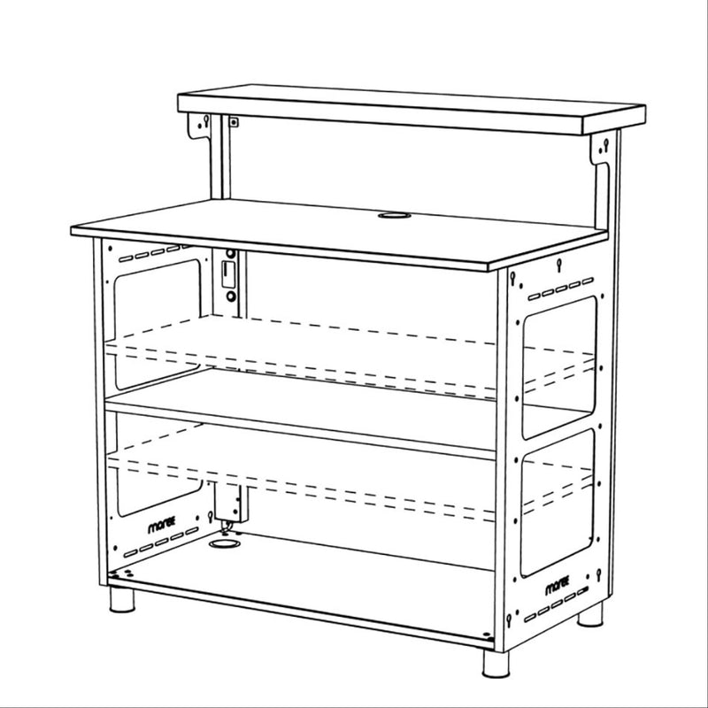 Bar Element Iluminated / Counter LED - Complete Set 9