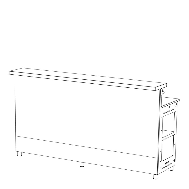 Bar Element Iluminated / Counter LED - Complete Set 2