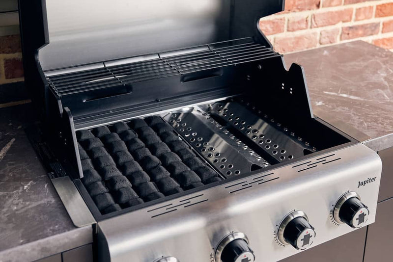 Jupiter 4 Burner Hybrid Black – Built In