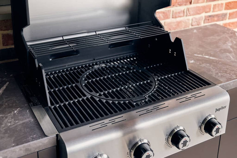 Jupiter 4 Burner Hybrid Black – Built In