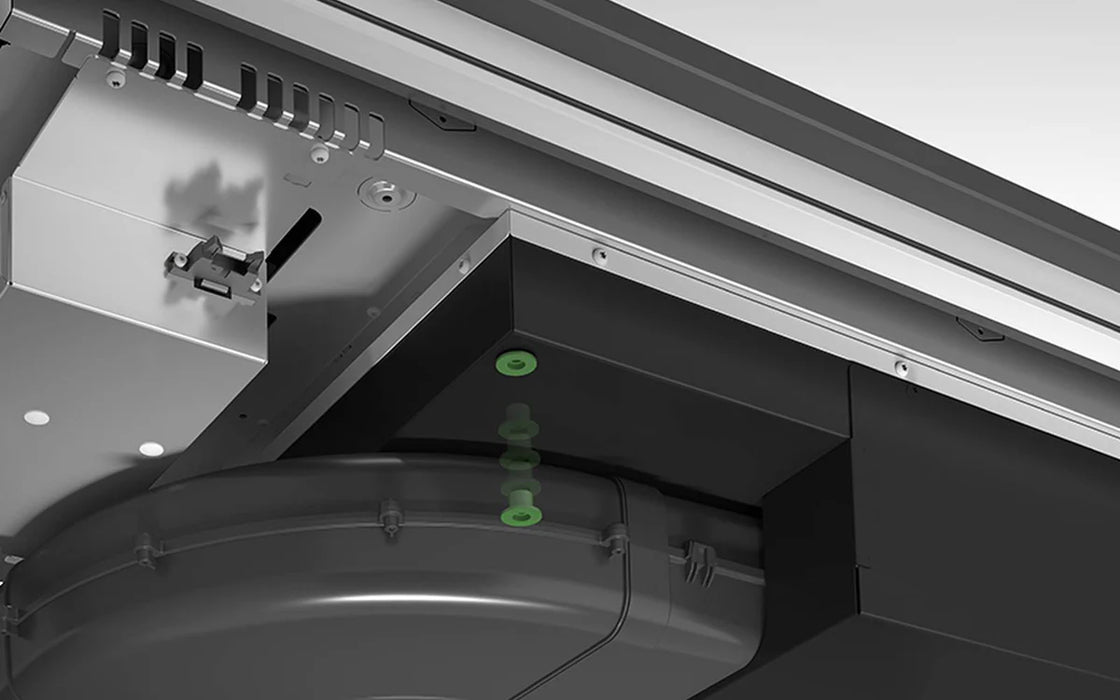 Airforce Aspira Centrale Flex On-Board 90cm Induction Hob with Downdraft Extraction