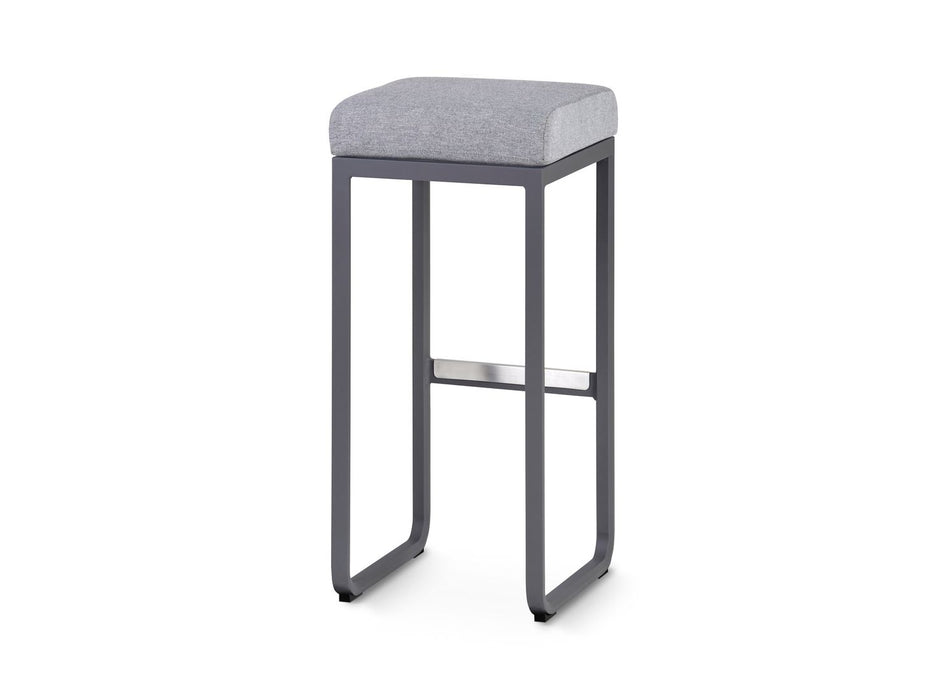 Luxurious Air anthracite Outdoor Bar Stool x2