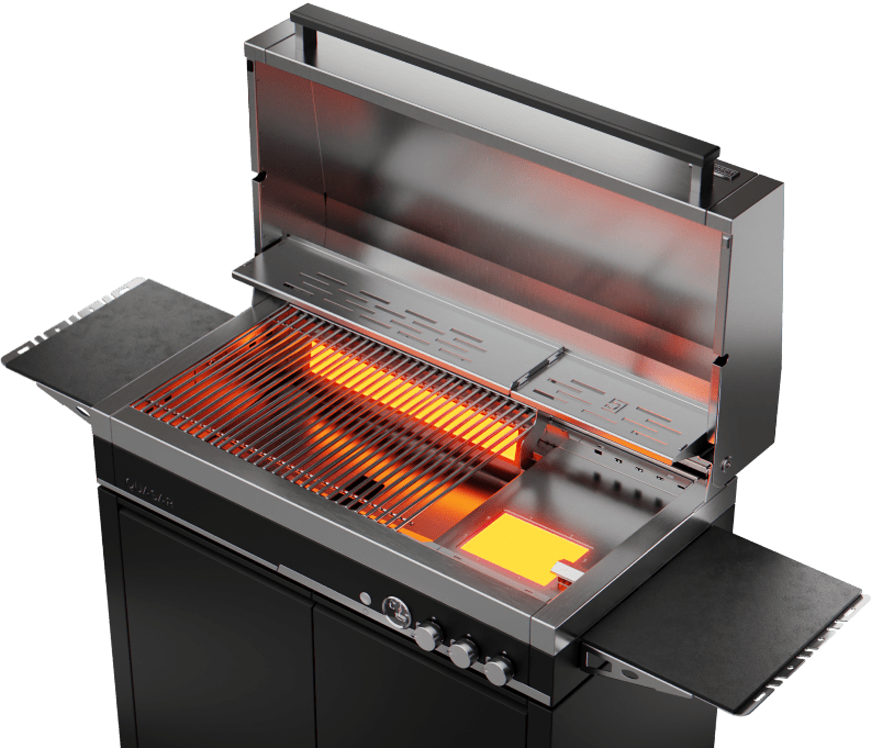 Bogason Quasar Barbecue Grill - Red Matt