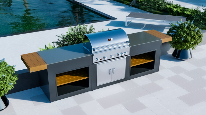 Grillandia Outdoor Kitchen Whistler Burford 5 Burner | 2.5M