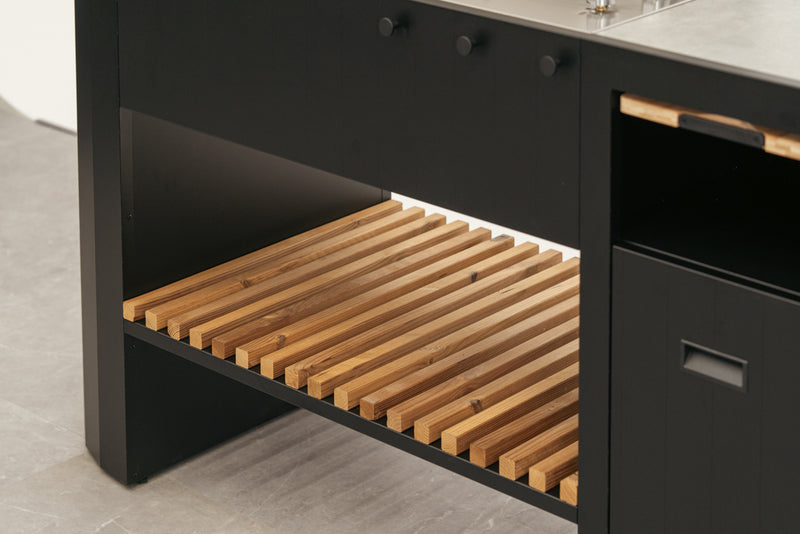 OVO Outdoor kitchens Paired with 3 Burner Gas BBQ, and Sink GL | 2.3M