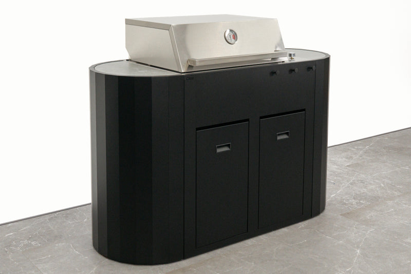 OVO Outdoor kitchens Paired with 3 Burner Gas BBQ, and Sink GL | 2.3M