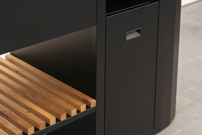 OVO Outdoor kitchens Paired with 3 Burner Gas BBQ, and Sink GL | 2.3M