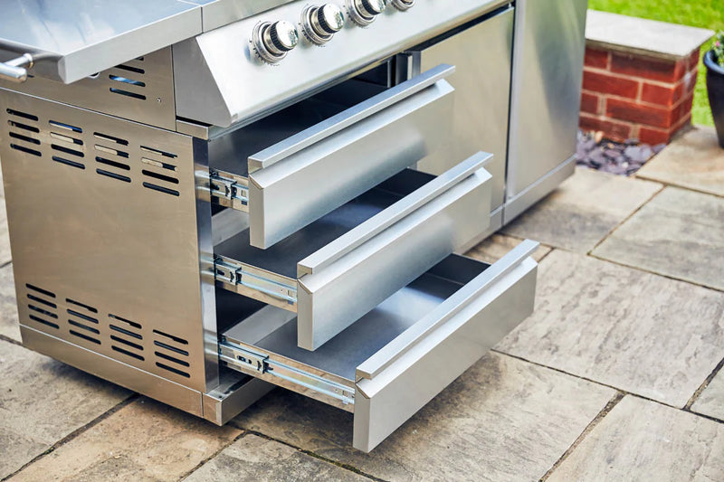 Outback Signature II 4 Burner Hybrid – Stainless Steel