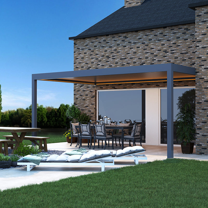 Pinela Roof 350x406 Anthracite Wall mounted