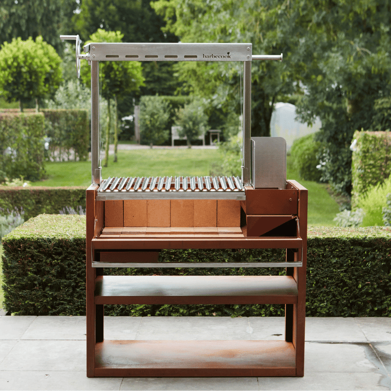 Barbecook Pedro Asado in Corten and Stainless Steel