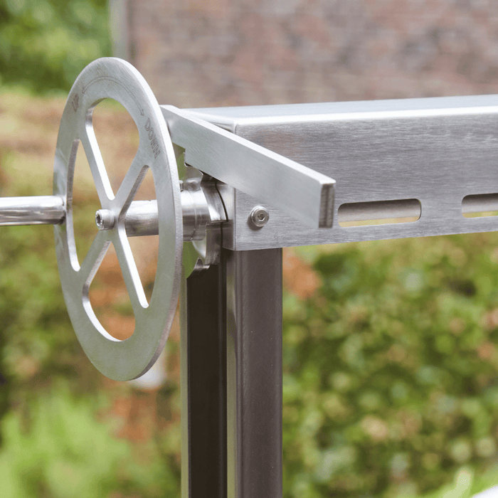 Barbecook Pedro Asado in Corten and Workstation