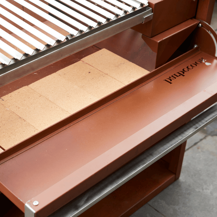 Barbecook Pedro Asado in Corten and Workstation