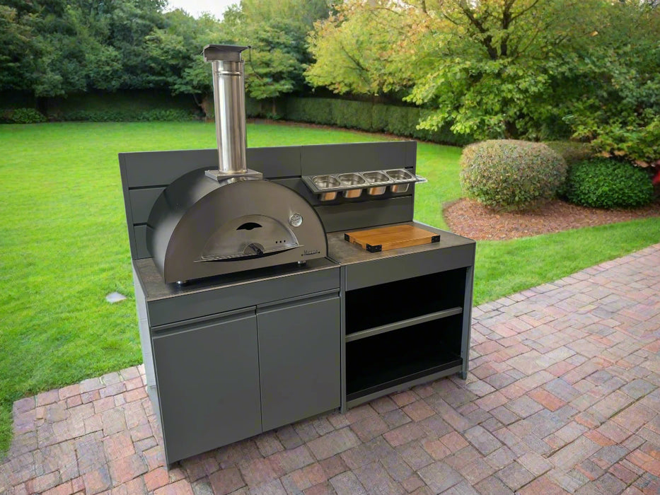 Vision Outdoor Double Door Pizza Ovens Station