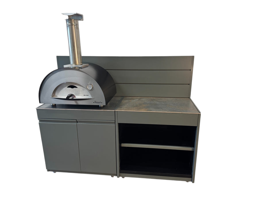 Vision Outdoor Double Door Pizza Ovens Station