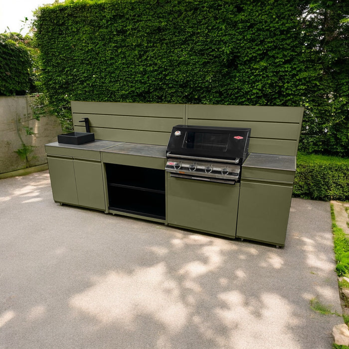 Vision Outdoor Kitchen, BeefEater 4 and Sink