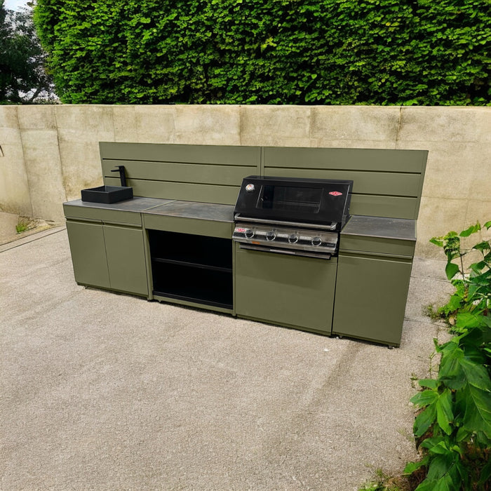 Vision Outdoor Kitchen, BeefEater 4 and Sink