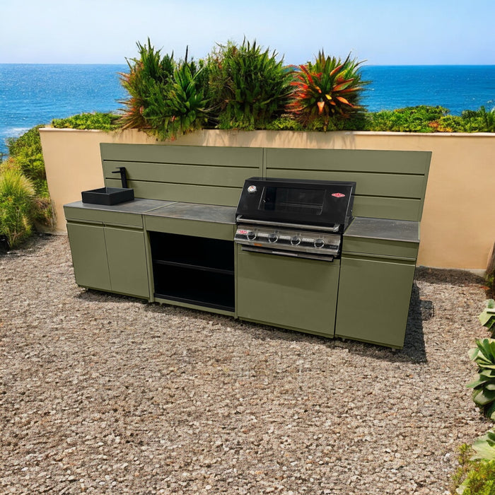 Vision Outdoor Kitchen, BeefEater 4 and Sink