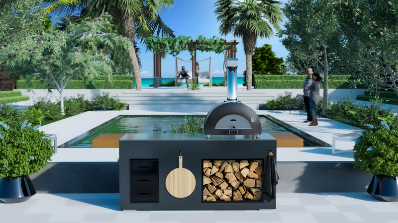 Grillandia Outdoor Kitchen Pizza Oven and Weather Cover -2M