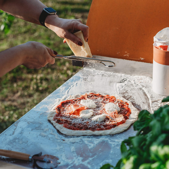 GrillSymbol wood-fired pizza oven Pizzo-inox