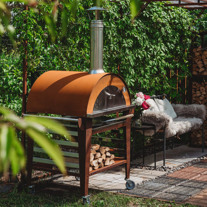 GrillSymbol Pizzo-Set - Pizza oven with the base