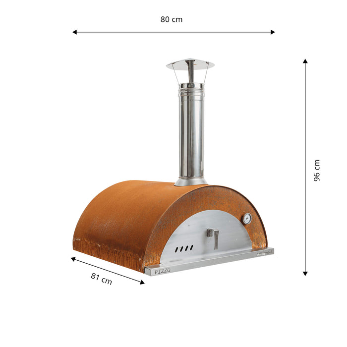 GrillSymbol wood-fired pizza oven Pizzo