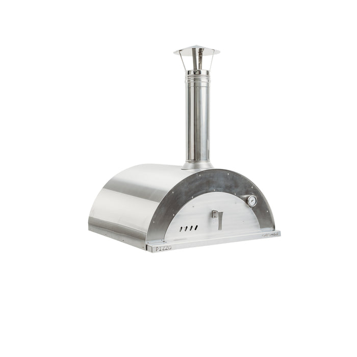 GrillSymbol wood-fired pizza oven Pizzo-inox