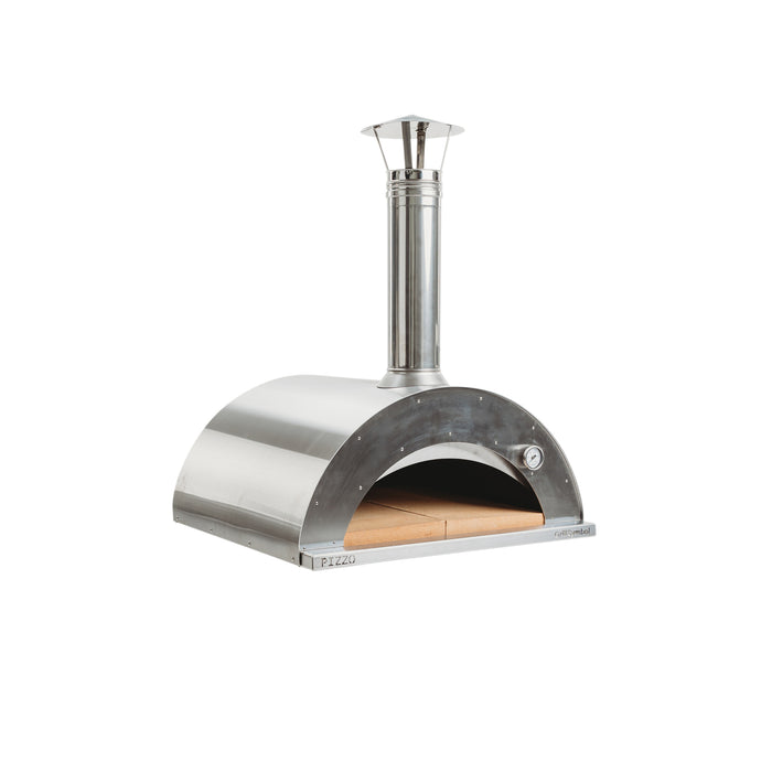 GrillSymbol wood-fired pizza oven Pizzo-inox