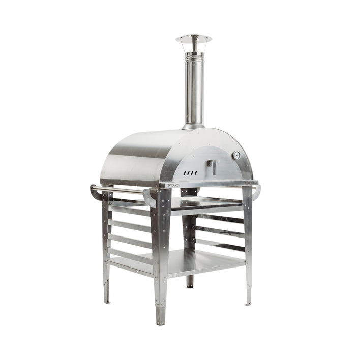 GrillSymbol Pizzo-Set-inox – Pizza oven with base