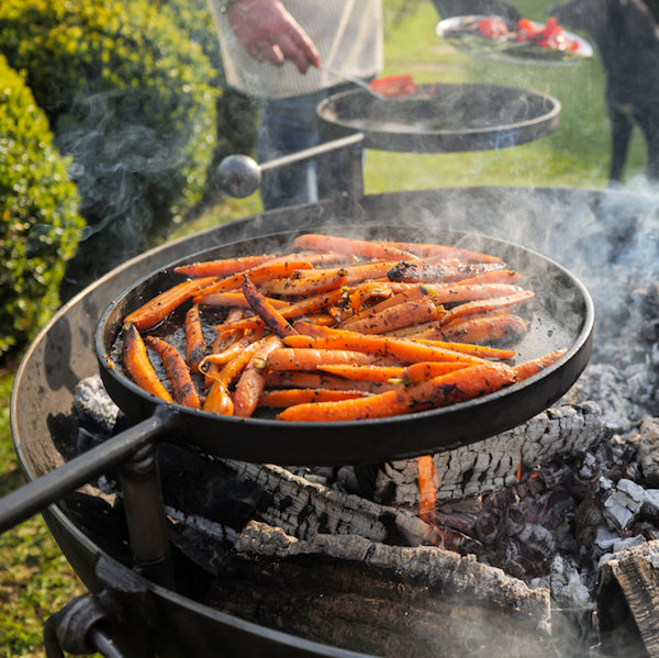 Plain Jane 90 with Three Swing Arm BBQ Racks