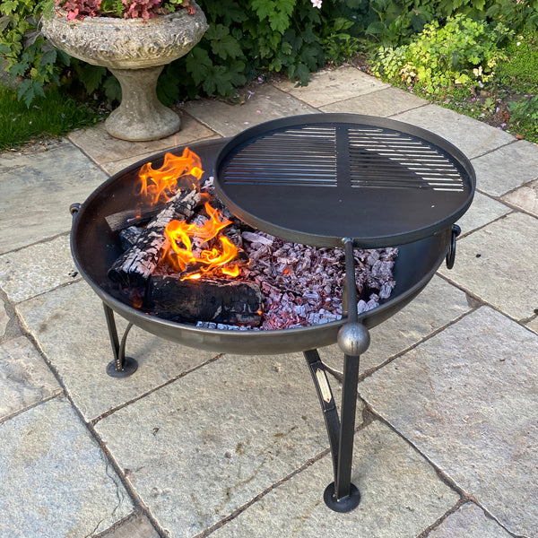 Fire pit rack sale