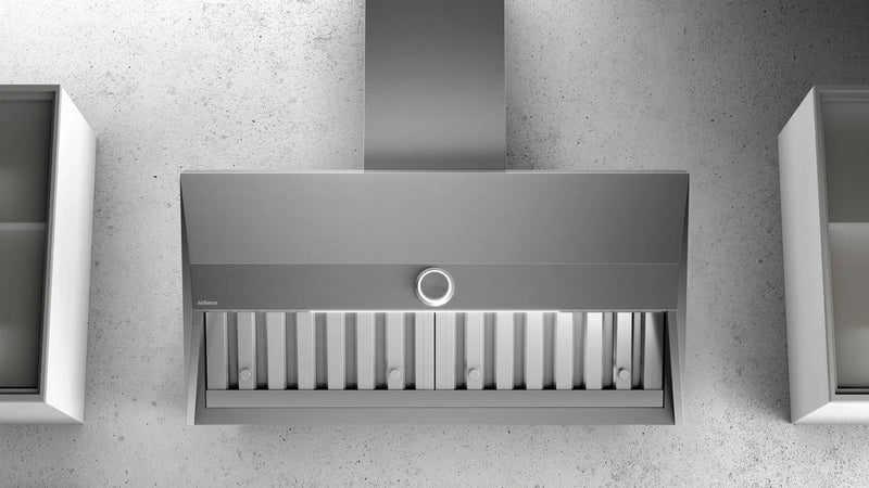 Airforce VIS Head 120cm Wall Mounted Cooker Hood with Non Drop System & Baffle Grease filter system