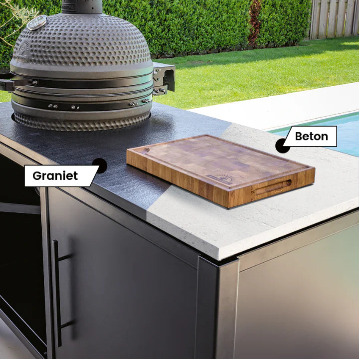 Luxurious Outdoor Kitchen - Shou Sugi Ban