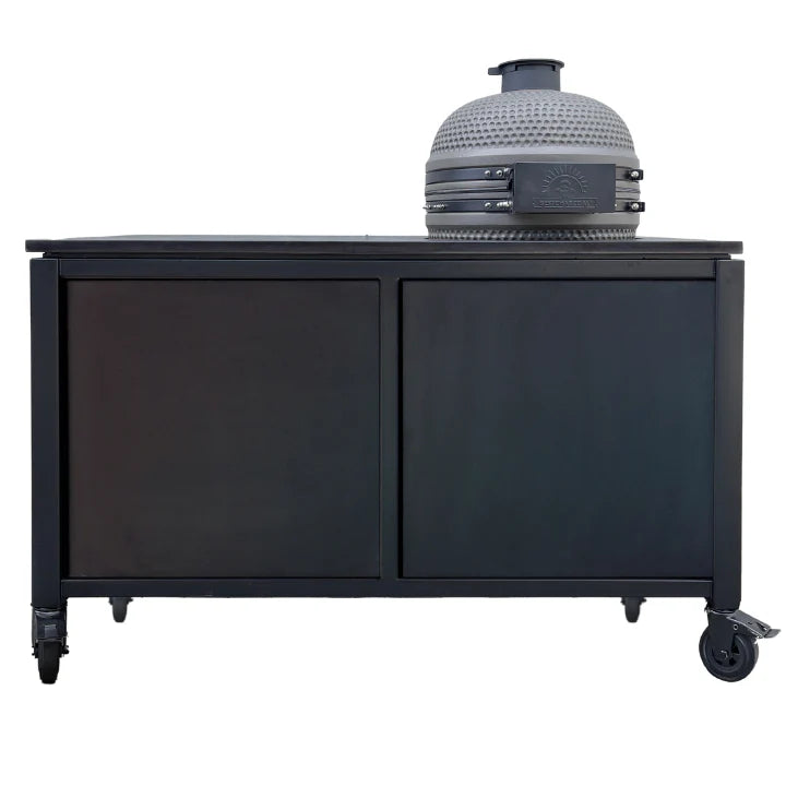 Luxurious Outdoor Kitchen - Powder Coated Black