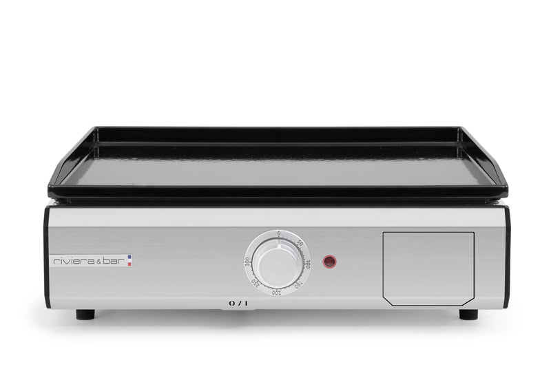 Pro enameled cast iron plancha 1 zone QPL1045