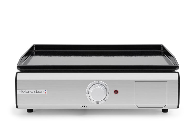 Pro enameled cast iron plancha 1 zone QPL1045