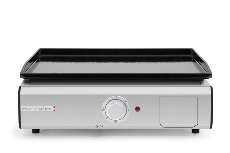 Pro enameled cast iron plancha 1 zone QPL1045