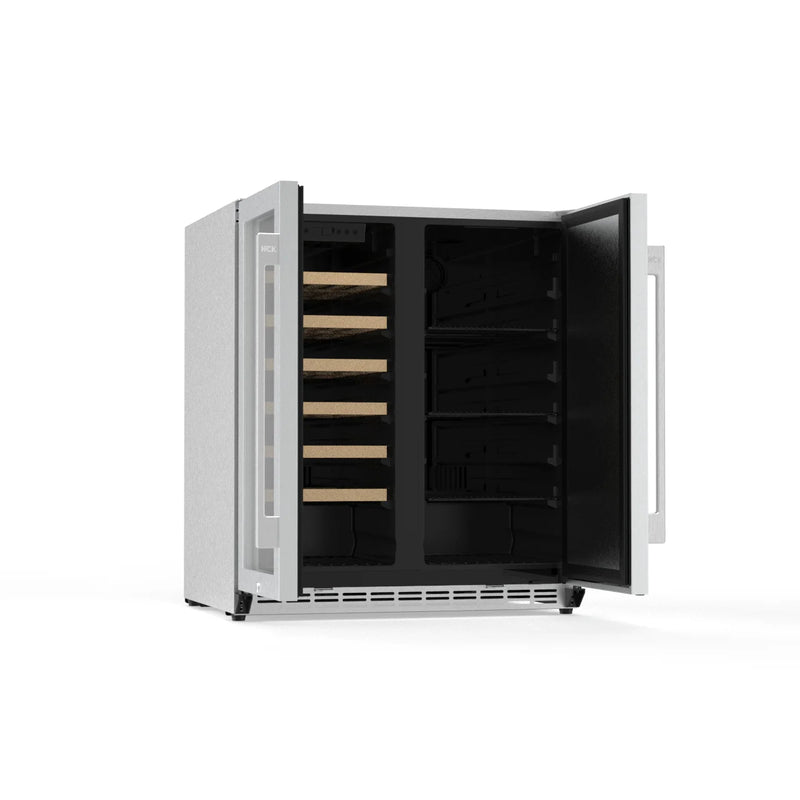 Outdoor refrigerated wine cooler