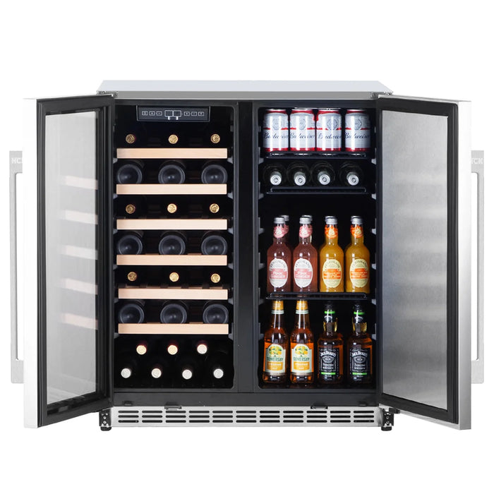 Outdoor refrigerated wine cooler