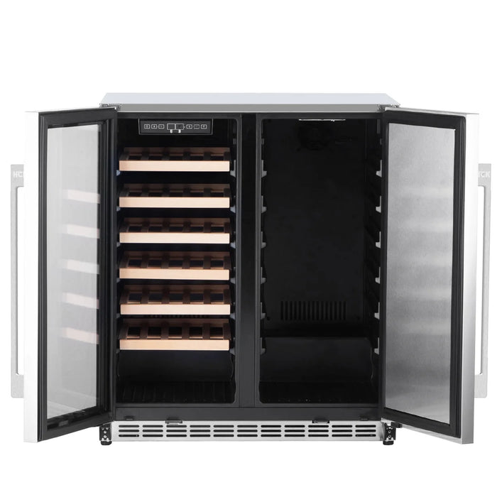 Outdoor refrigerated wine cooler