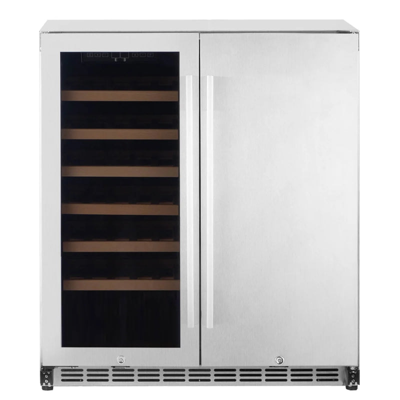 Outdoor refrigerated wine cooler