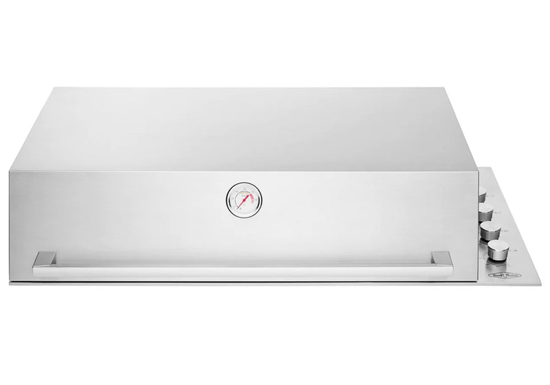 The Alpha Forge Outdoor Kitchen Beefeater Proline 6 Burner Gas BBQ | 3.7m x 3m Ivory