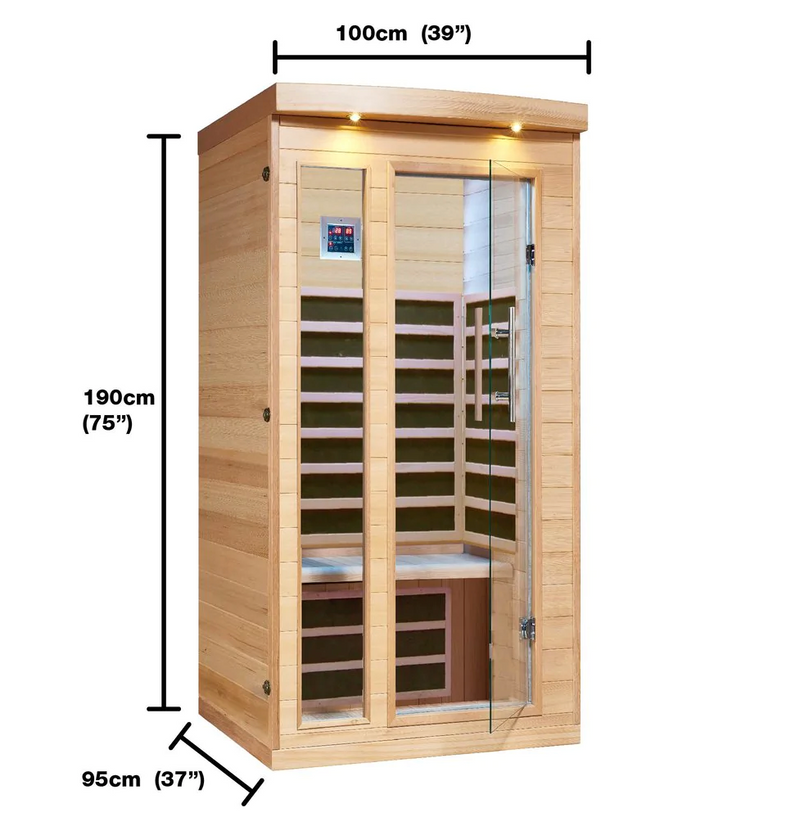 Chilliwack 2 Person Infrared indoor Sauna ( Ex Demo )