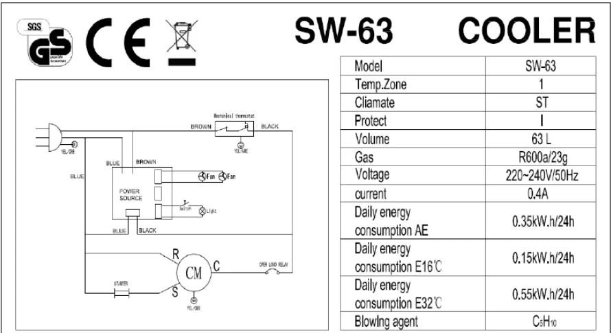 GrandPro Outdoor Kitchen with 5 Burner BBQ, and Fridge- 1.8m