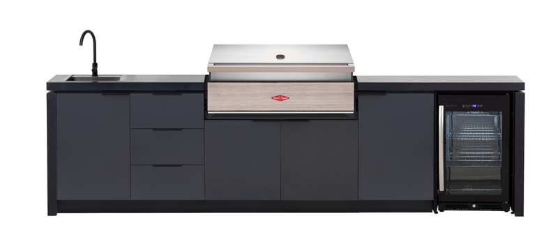 Cabinex Premium Outdoor Kitchen With Beefeater Discovery 1500 5 Burner Gas BBQ