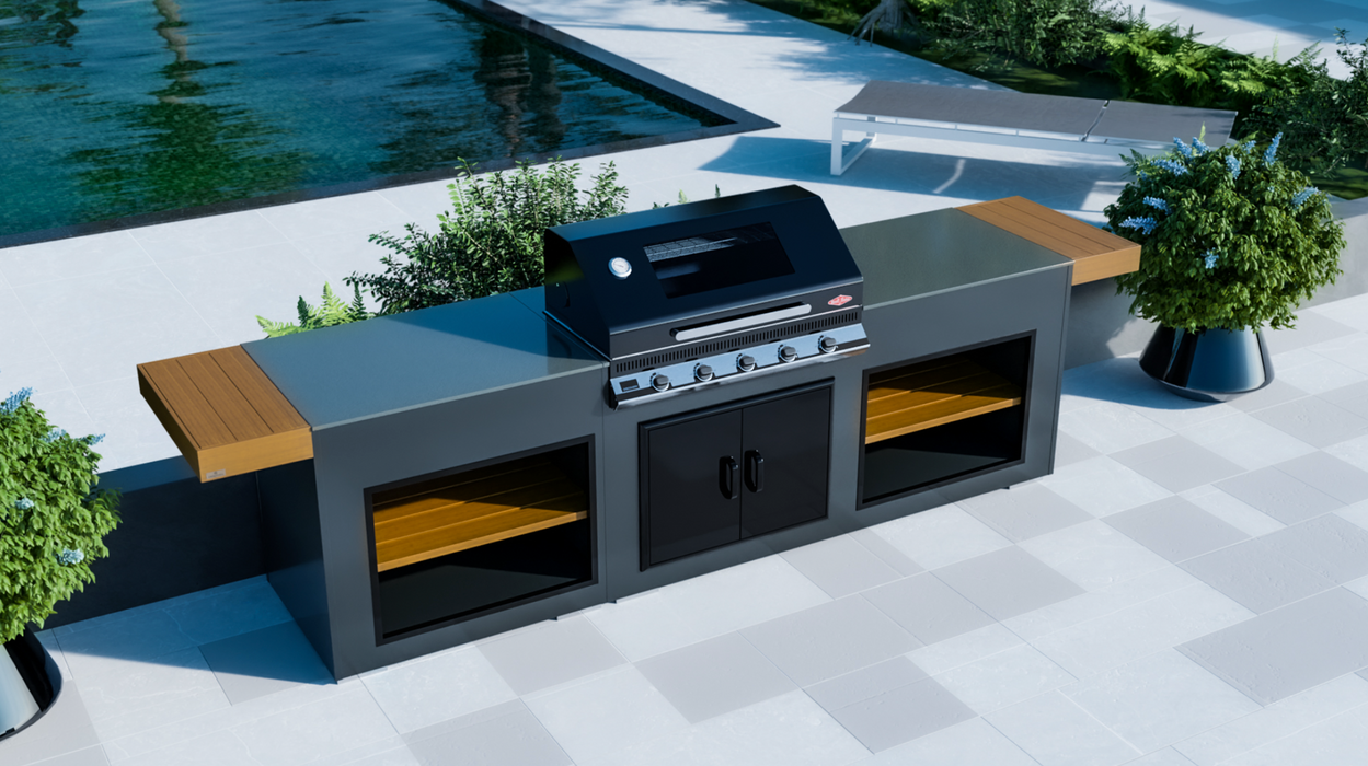 Outdoor Kitchen BeefEater Discovery 1100 5 Burner + Premium Cover - 2.5M